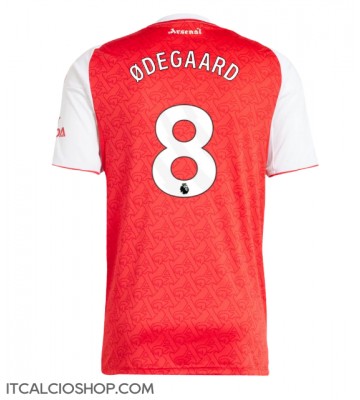Arsenal Martin Odegaard #8 Prima Maglia 2025-26 Manica Corta
